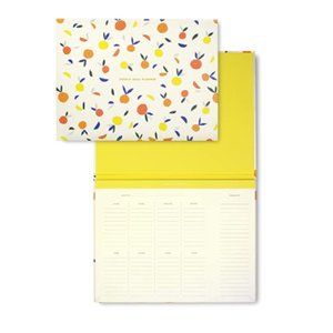 Kate Spade New York Undated Weekly Planner, Personal Organizer Meal Planner
